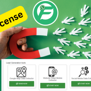 FDSender (Annual License)– The Ultimate Automated Lead Generation & WhatsApp Software